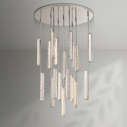Aedubon Crystal Round Chandelier - Lightings Menu
