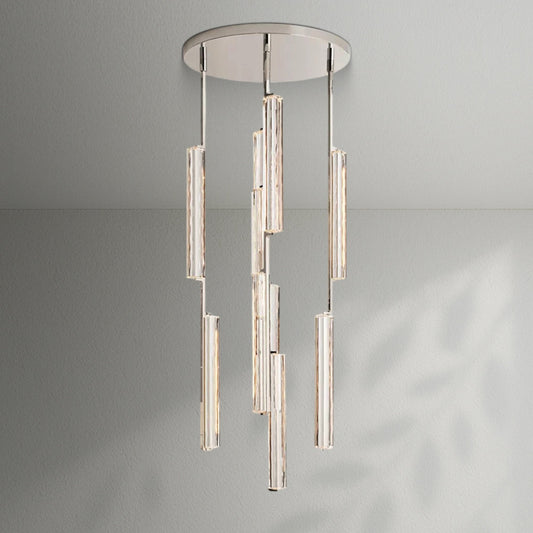 Aedubon Crystal Round Chandelier - Lightings Menu