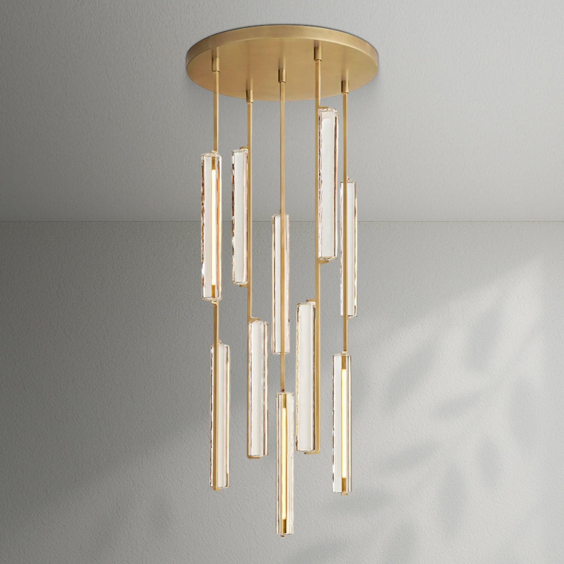 Aedubon Crystal Round Chandelier - Lightings Menu