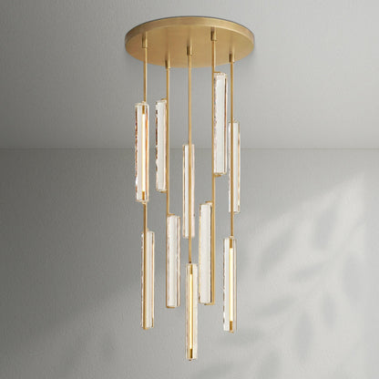 Aedubon Crystal Round Chandelier - Lightings Menu
