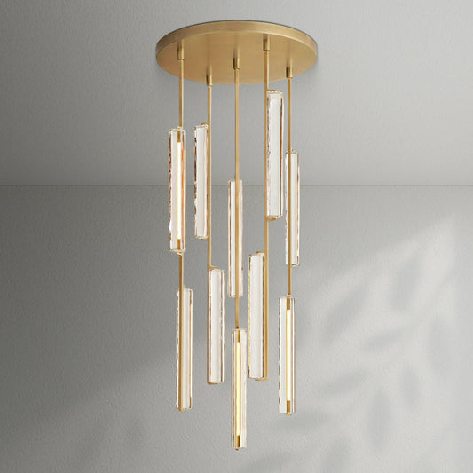 Aedubon Crystal Round Chandelier - Lightings Menu