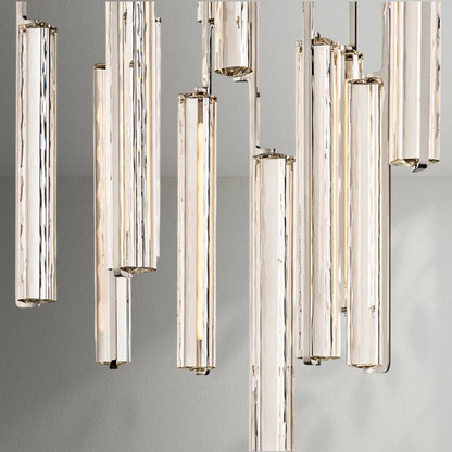 Aedubon Crystal Round Chandelier - Lightings Menu