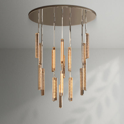 Aedubon Crystal Round Chandelier - Lightings Menu