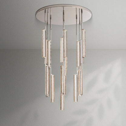 Aedubon Crystal Round Chandelier - Lightings Menu