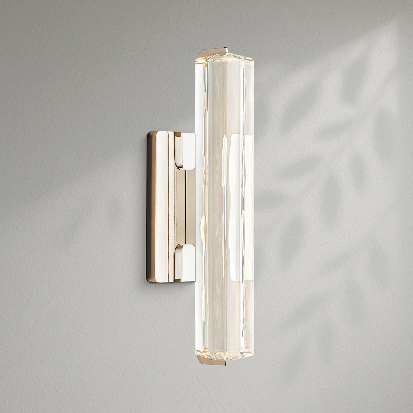 Aedubon Crystal Single Sconce - Lightings Menu