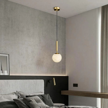 Alabaster Global Rod/Cord Pendant - Lightings Menu