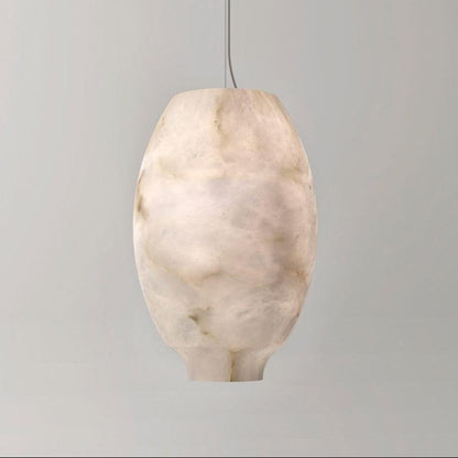 Alabaster Lantern Round Pendant - Lightings Menu
