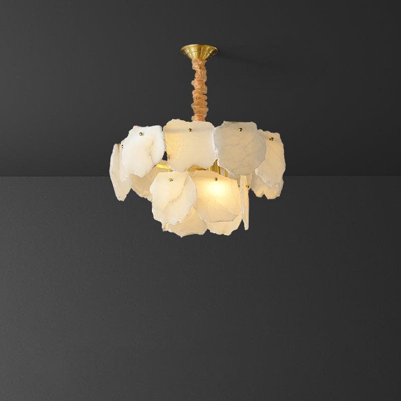Alabaster Moira Modern Multi - Layer Chandelier - Lightings Menu