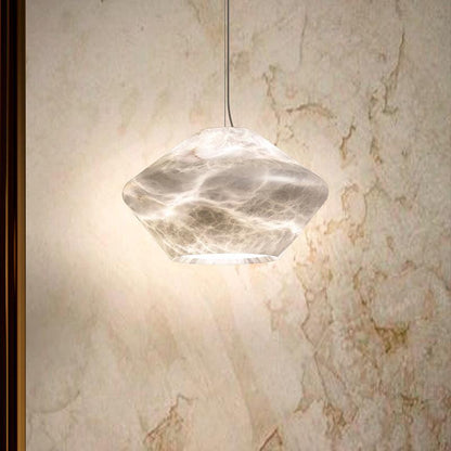 Alabaster Popular Art Pendant Light - Lightings Menu