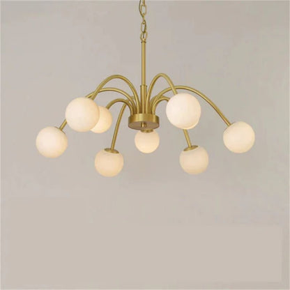 Alabaster Radial Chandelier - Lightings Menu