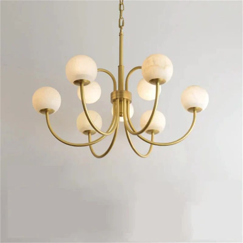 Alabaster Radial Chandelier - Lightings Menu