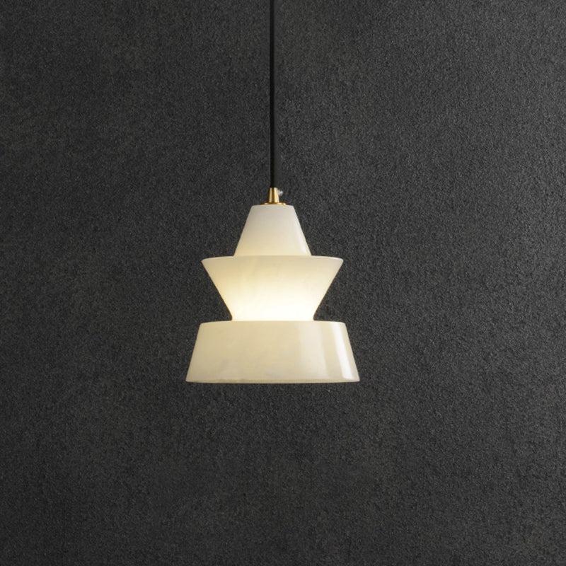 Alabaster Small Art Pendant - Lightings Menu