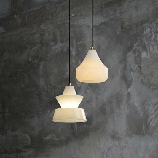 Alabaster Small Art Pendant - Lightings Menu