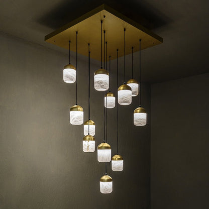 Alabaster Staircases Pendant Light - Lightings Menu