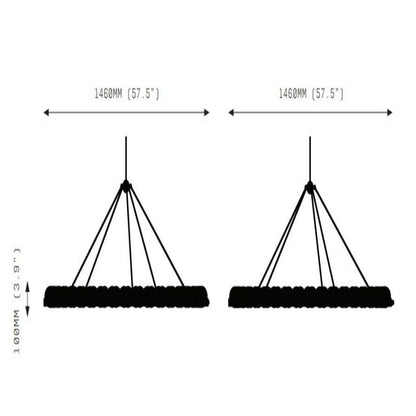Alabaster Suter Chandelier - Lightings Menu