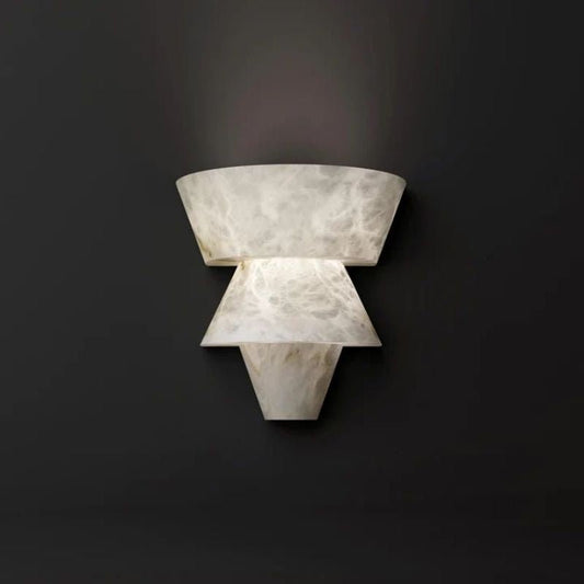 Alabaster Torch Wall Sconce 9” - Lightings Menu