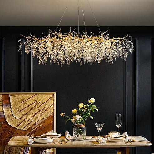 Albero Modern French - Style Branch Crystal Chandelier - Lightings Menu