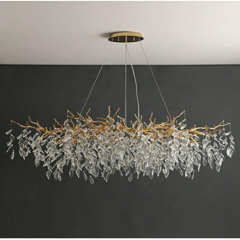 Albero Modern French - Style Branch Crystal Chandelier - Lightings Menu
