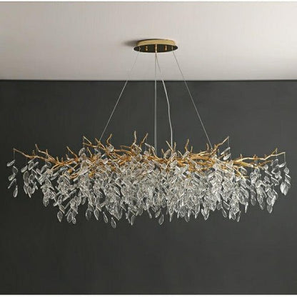 Albero Modern French - Style Branch Crystal Chandelier - Lightings Menu