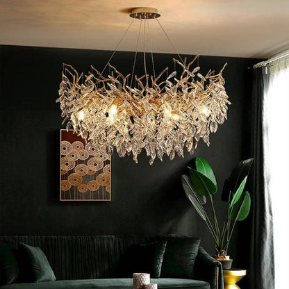 Albero Modern French - Style Branch Crystal Chandelier - Lightings Menu