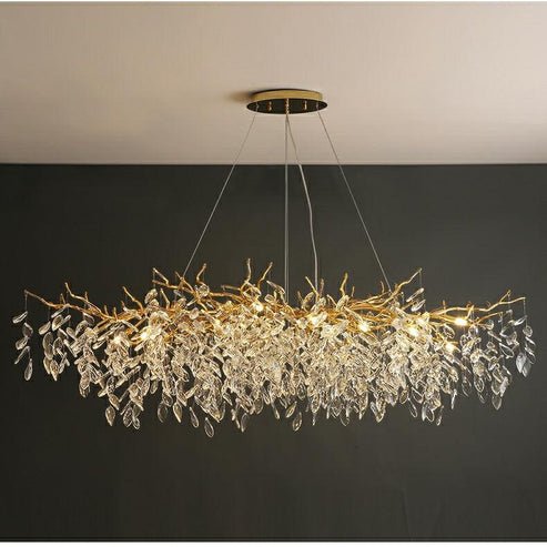 Albero Modern French - Style Branch Crystal Chandelier - Lightings Menu