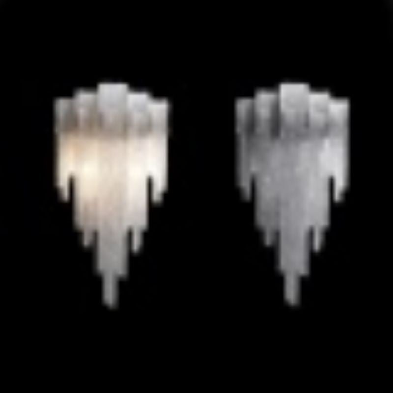 Alisa Plated Aluminum Tassel Wall Sconce - Lightings Menu