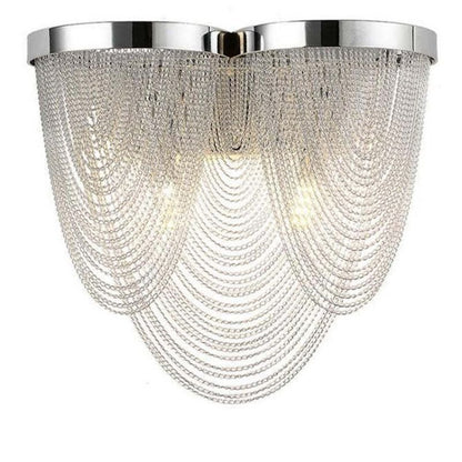 Aluminum Chain Tassel Wall Sconce - Lightings Menu
