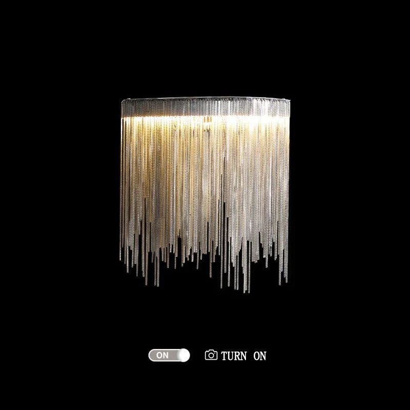 Aluminum String Light Wall Sconce - Lightings Menu