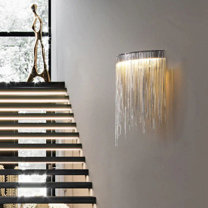 Aluminum String Light Wall Sconce - Lightings Menu