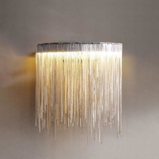 Aluminum String Light Wall Sconce - Lightings Menu