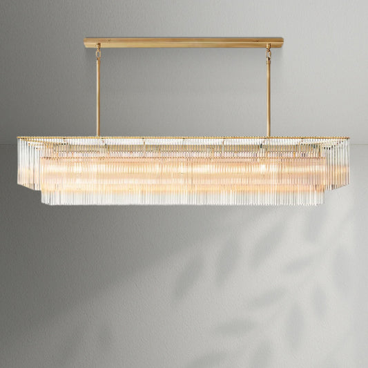 Amadeu Rectangular Chandelier - Lightings Menu