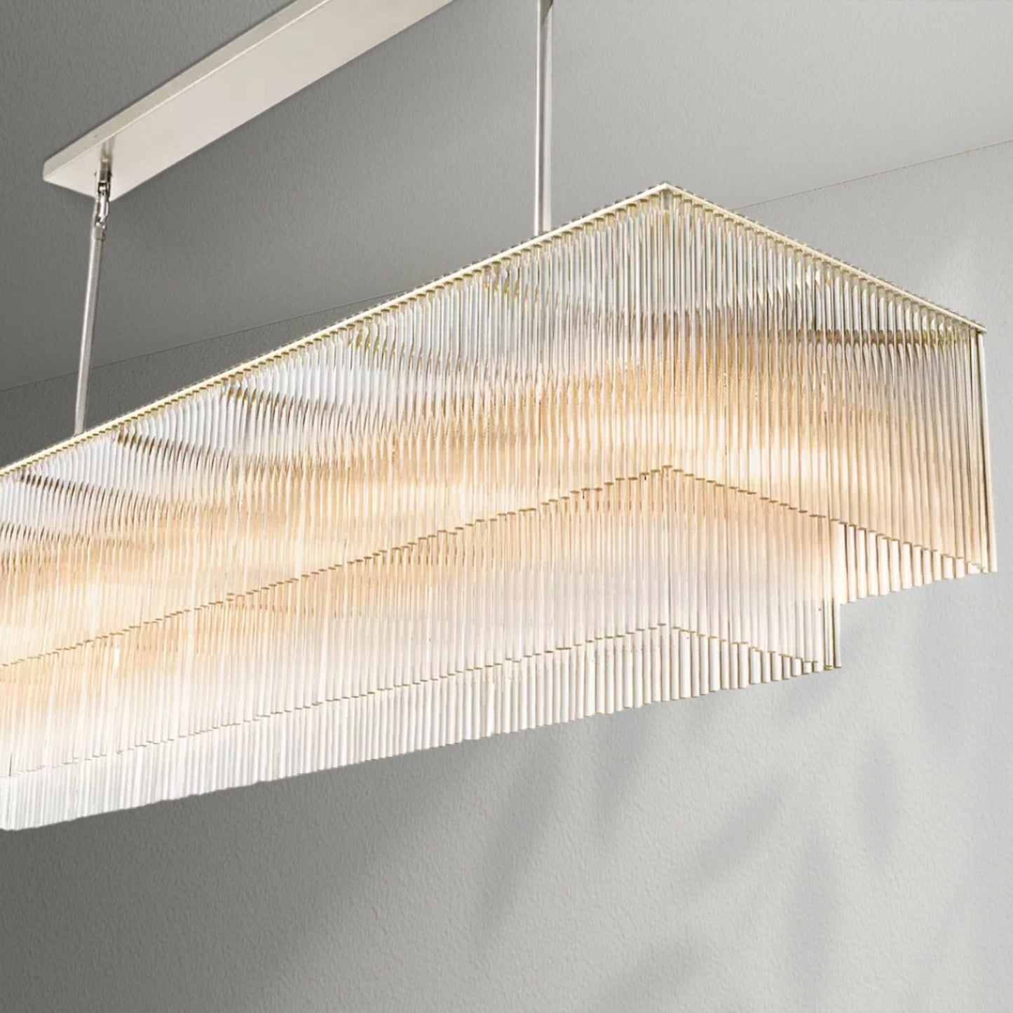 Amadeu Rectangular Chandelier - Lightings Menu