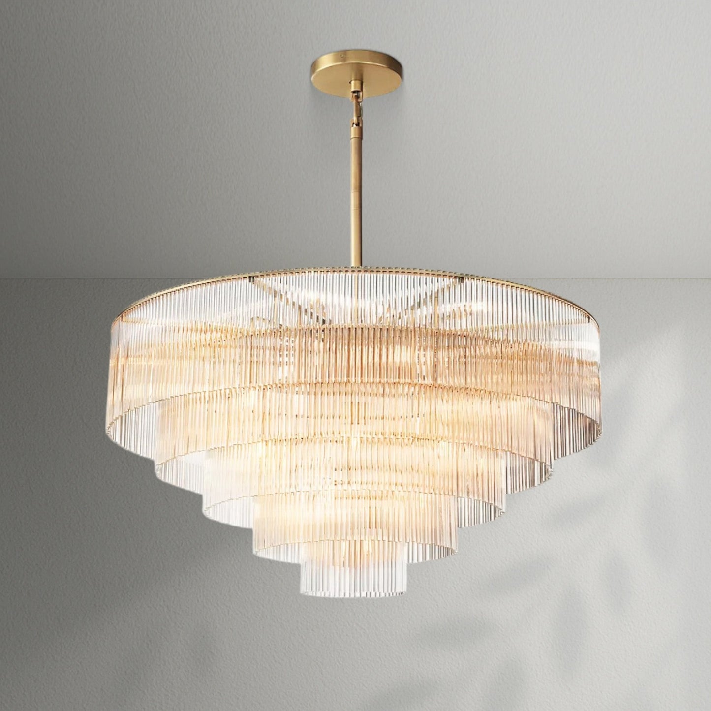 Amadeu Round Chandelier - Lightings Menu