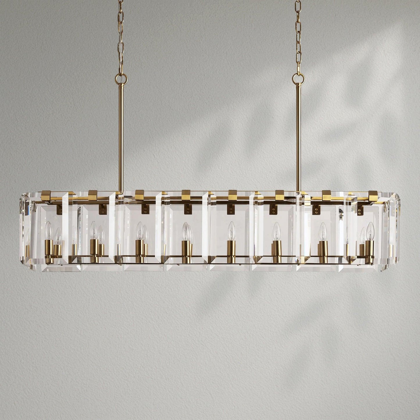 Amayo Rectangular Chandelier - Lightings Menu