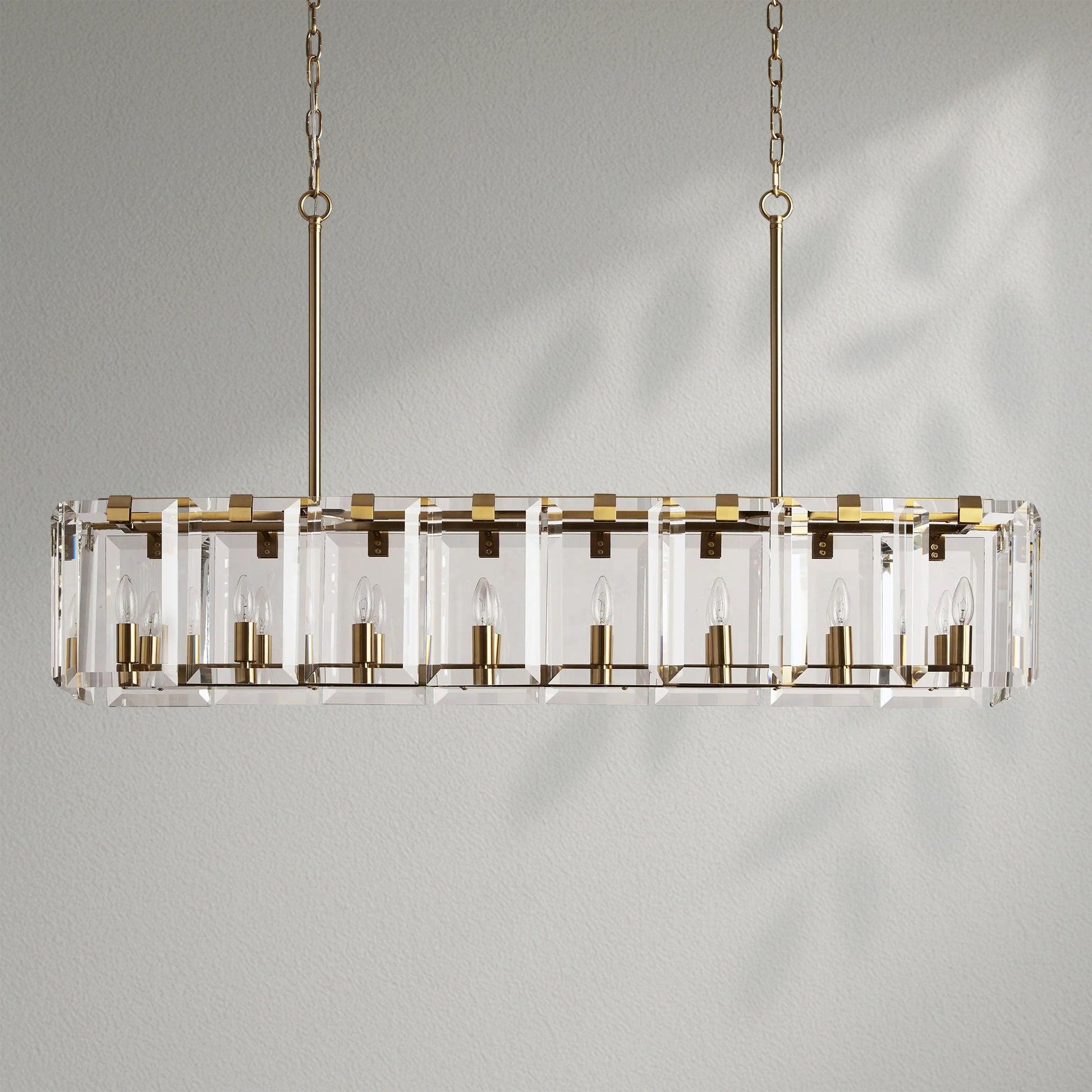 Amayo Rectangular Chandelier - Lightings Menu