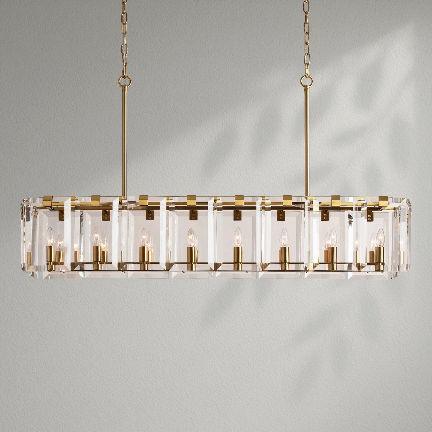 Amayo Rectangular Chandelier - Lightings Menu