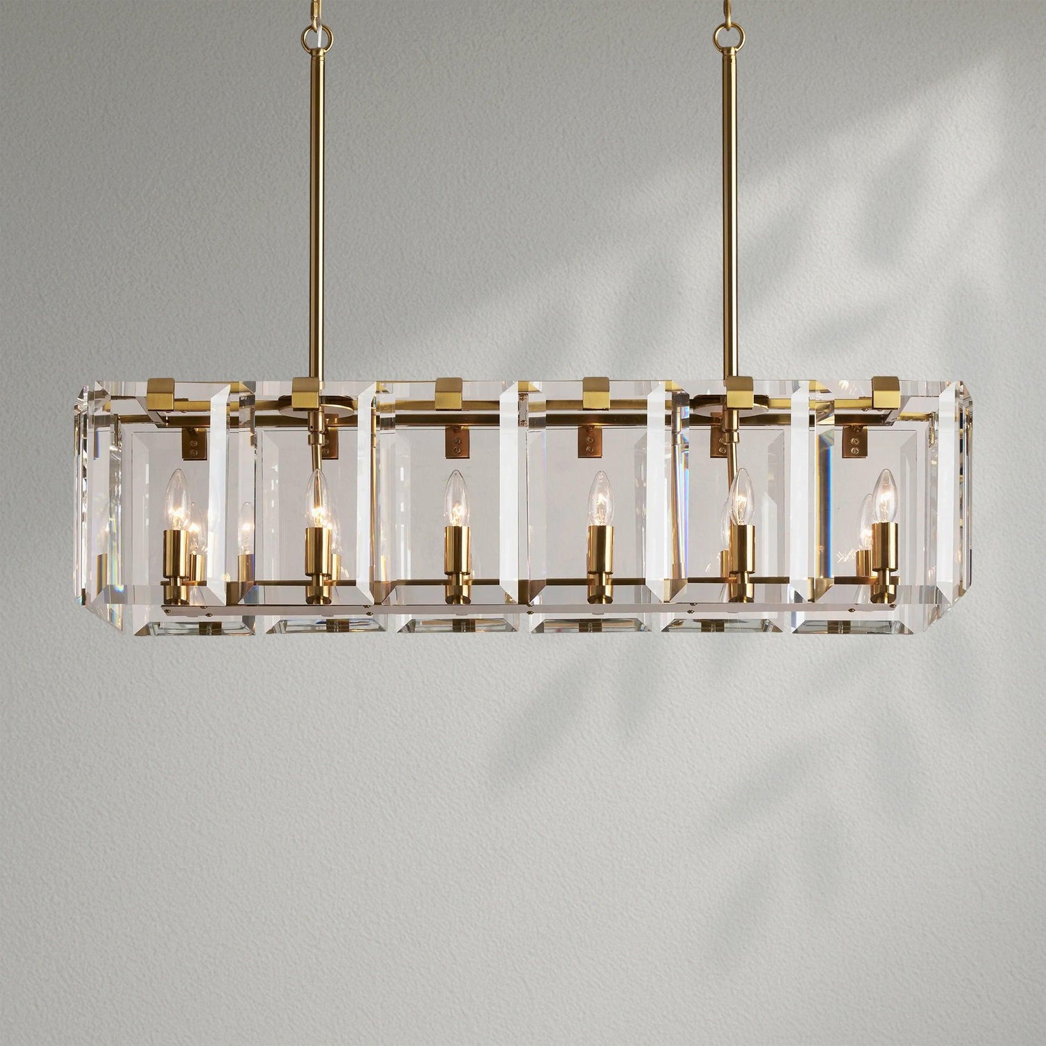 Amayo Rectangular Chandelier - Lightings Menu