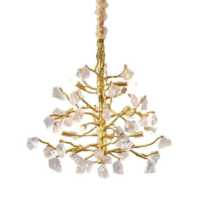 Amos Glass Branch Chandelier - Lightings Menu