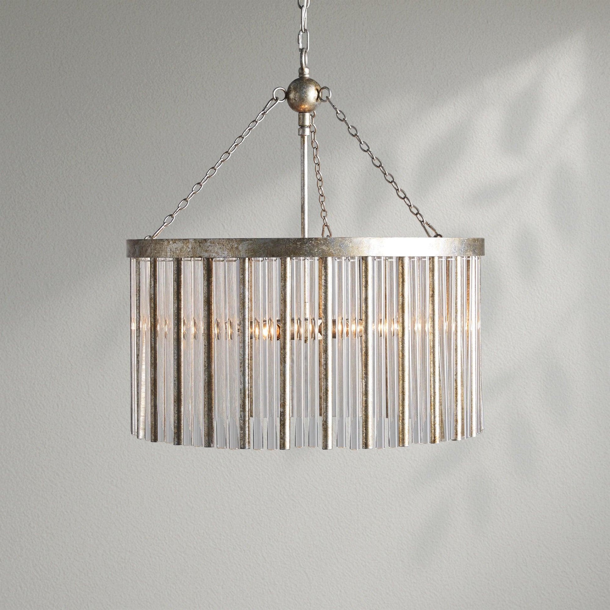 Andalucian Round Chandelier 24"35" - Lightings Menu