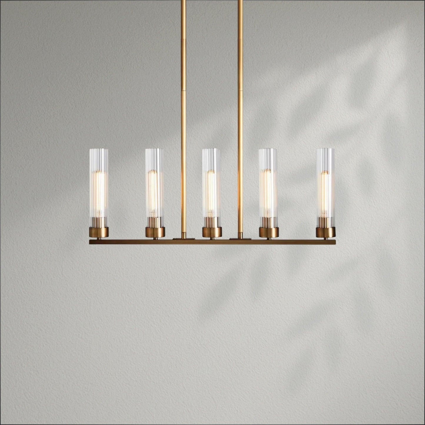 Andrens Linear Chandelier 5/7/8 Light - Lightings Menu