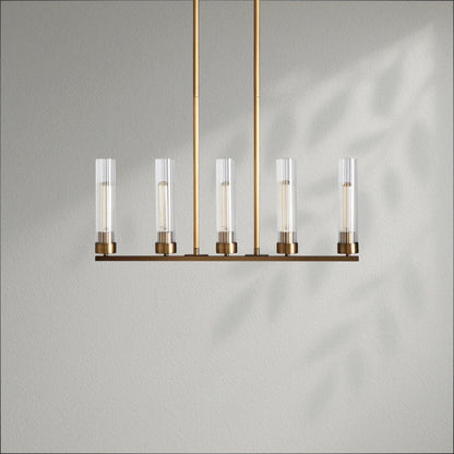 Andrens Linear Chandelier 5/7/8 Light - Lightings Menu