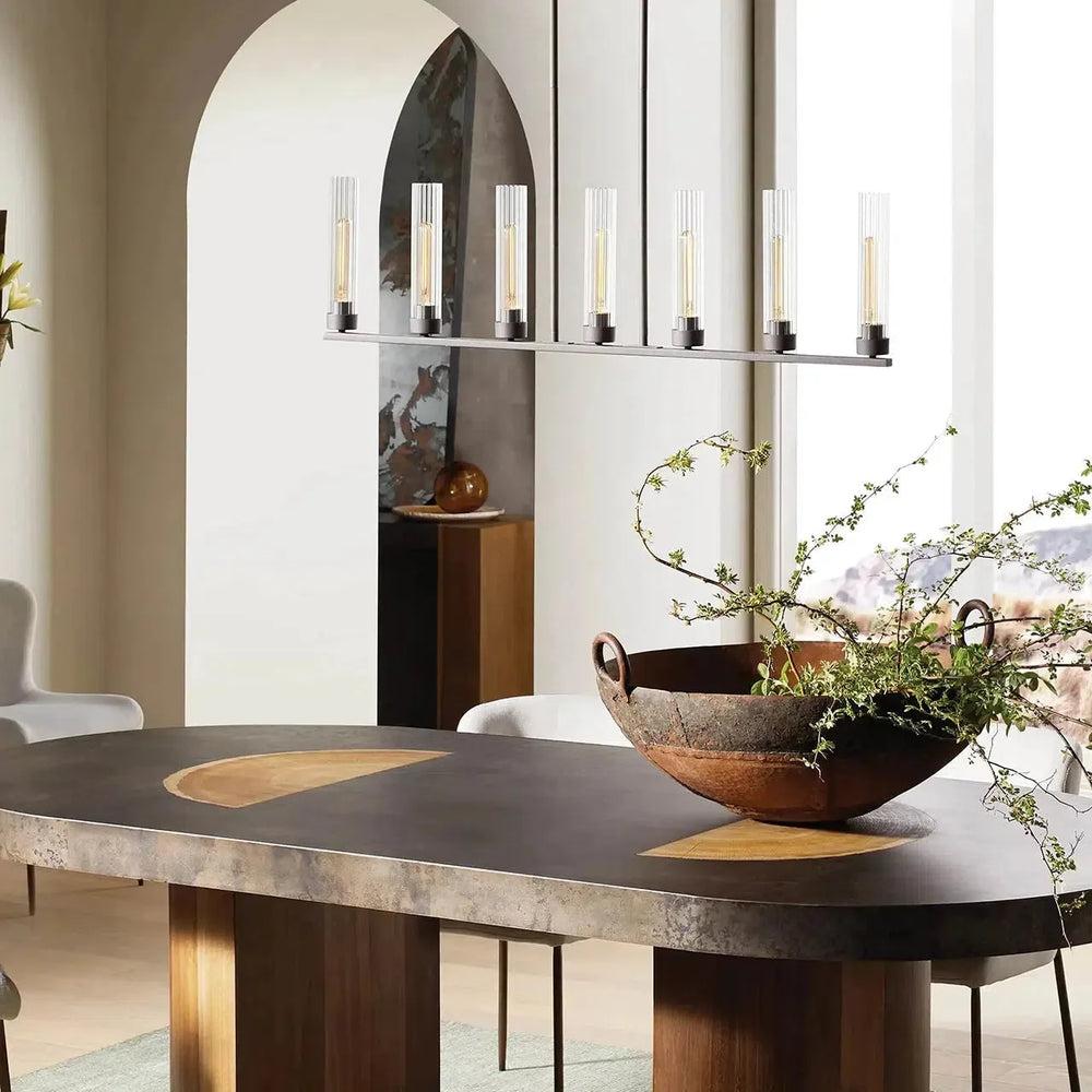 Andrens Linear Chandelier 5/7/8 Light - Lightings Menu