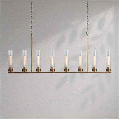 Andrens Linear Chandelier 5/7/8 Light - Lightings Menu
