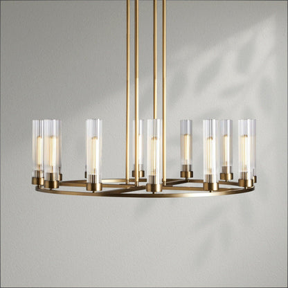 Andrens Round Chandelier 10/12 Light - Lightings Menu