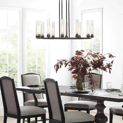 Andrens Round Chandelier 10/12 Light - Lightings Menu