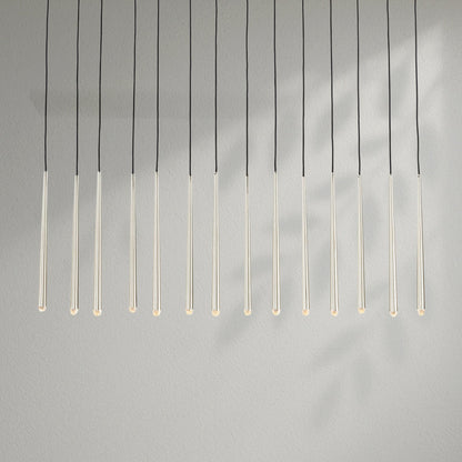 Aquitains Modern Linear Chandelier - Lightings Menu