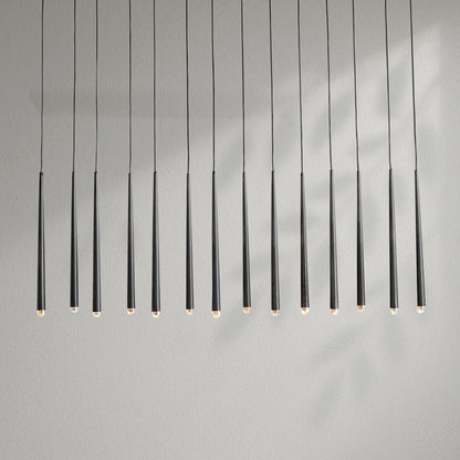 Aquitains Modern Linear Chandelier - Lightings Menu