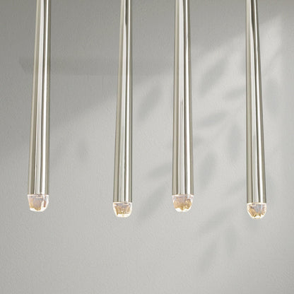 Aquitains Modern Linear Chandelier - Lightings Menu