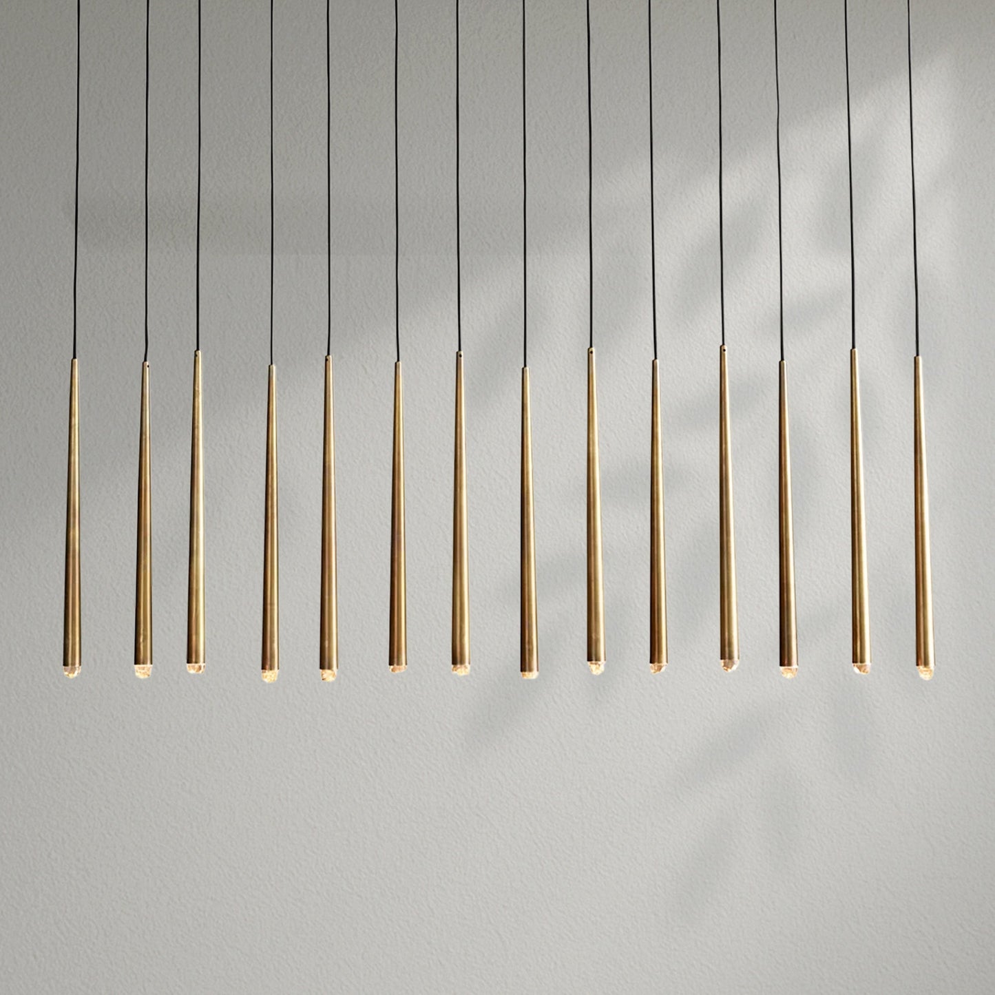 Aquitains Modern Linear Chandelier - Lightings Menu
