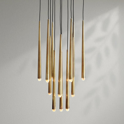 Aquitains Modern Round Chandelier - Lightings Menu